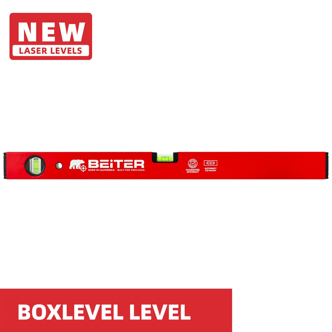 BEITER BOXLEVEL Standard Aluminum Spirit Level