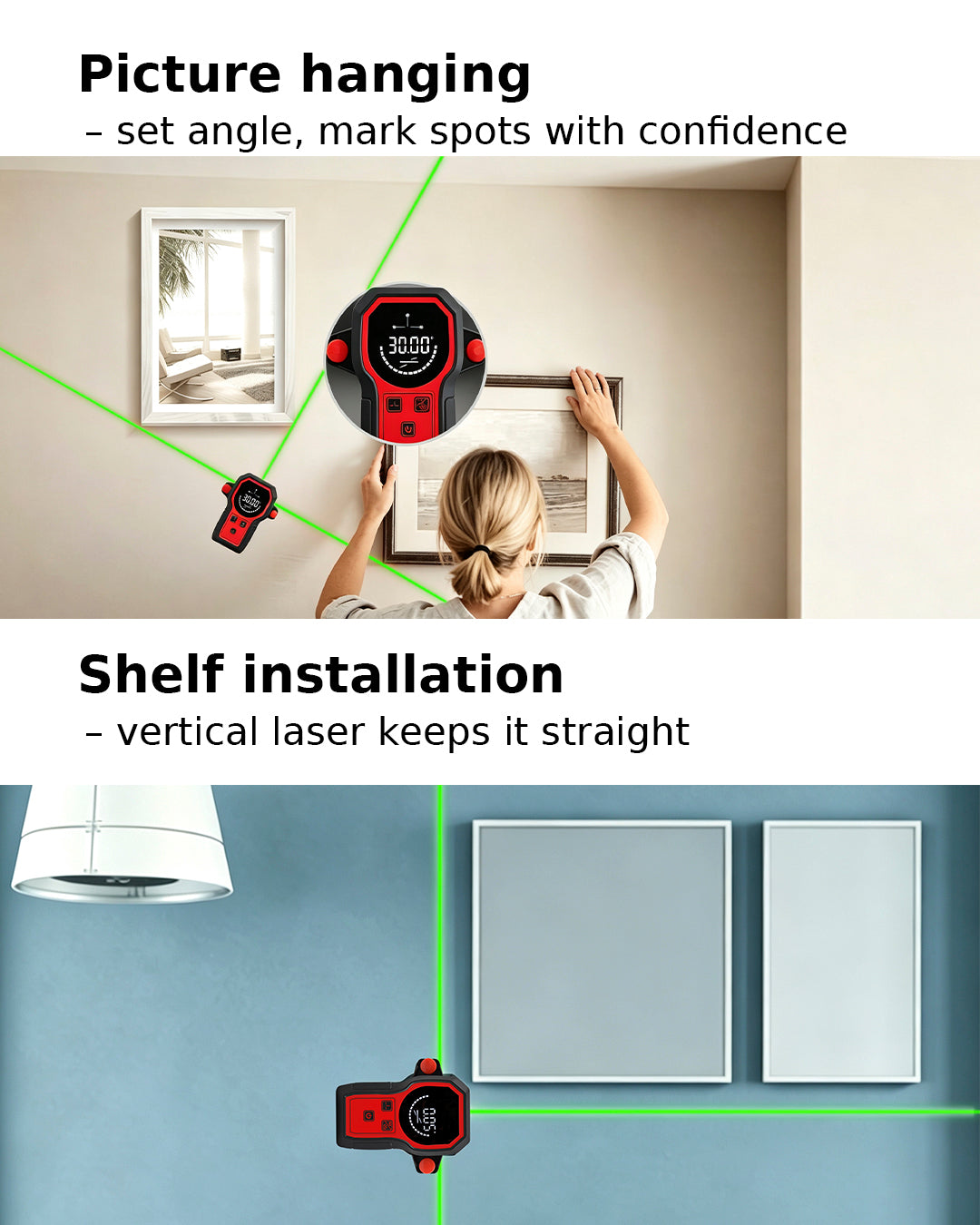 Wall angle laser - BL-A3