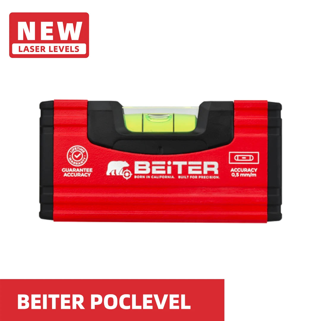 BEITER POCLEVEL Daily Magnetic Pocket Spirit Level