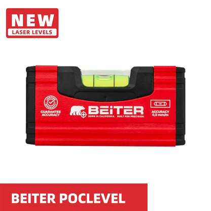 BEITER POCLEVEL Daily Magnetic Pocket Spirit Level