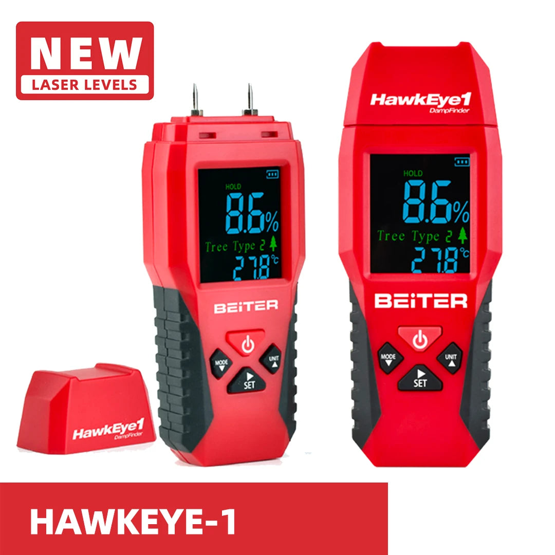 Beiter Hawkeye-1 Digital Moisture Meter | 2-70% Range |
