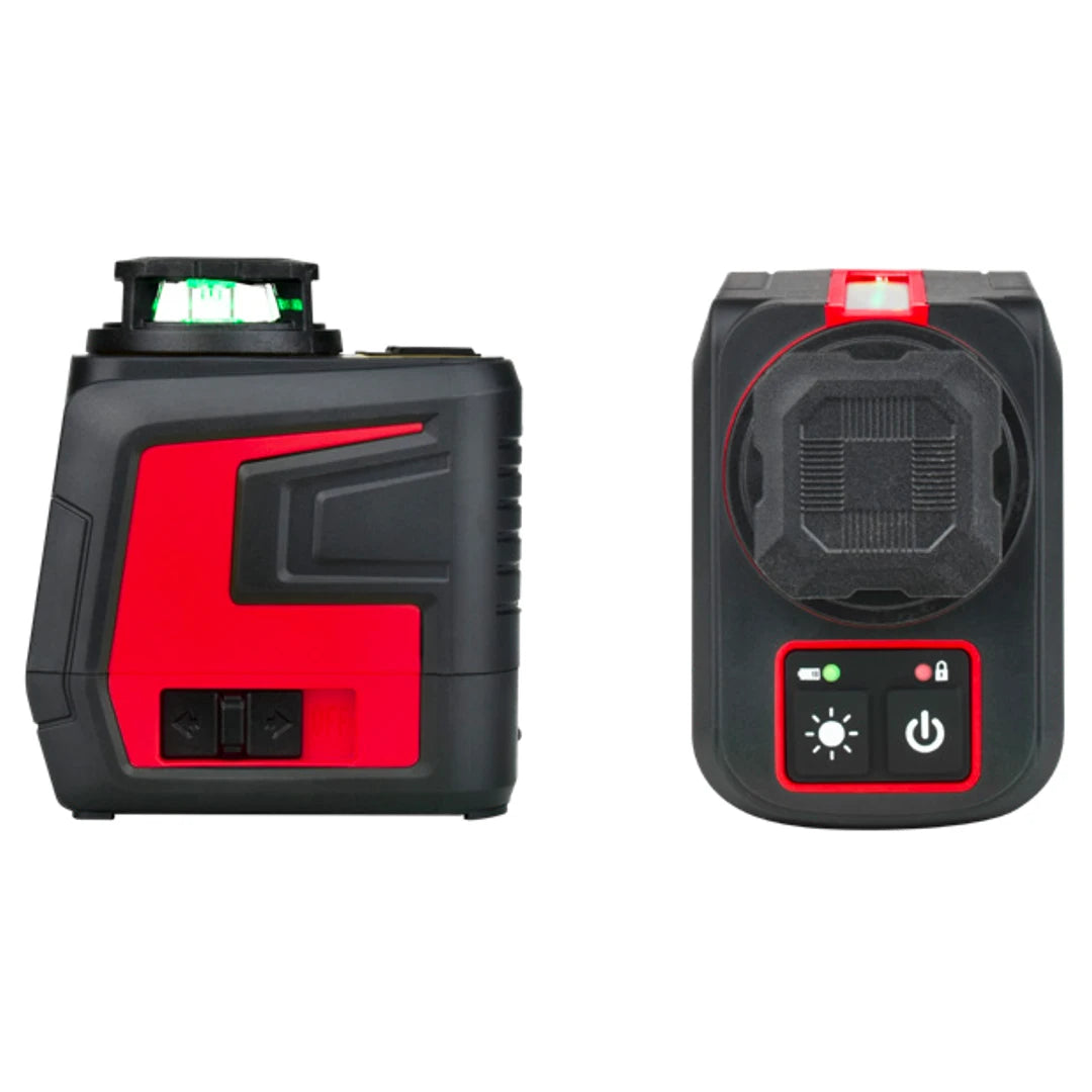 Beiter LAS-5E 5-Line Green Laser Level - Rotatable Lens | 360° Coverage |