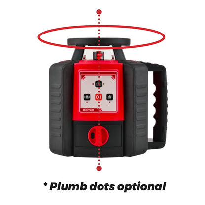 BEITER RL-100HV Professional Rotary Laser Level | Dual Axis Slope | 500M Range |